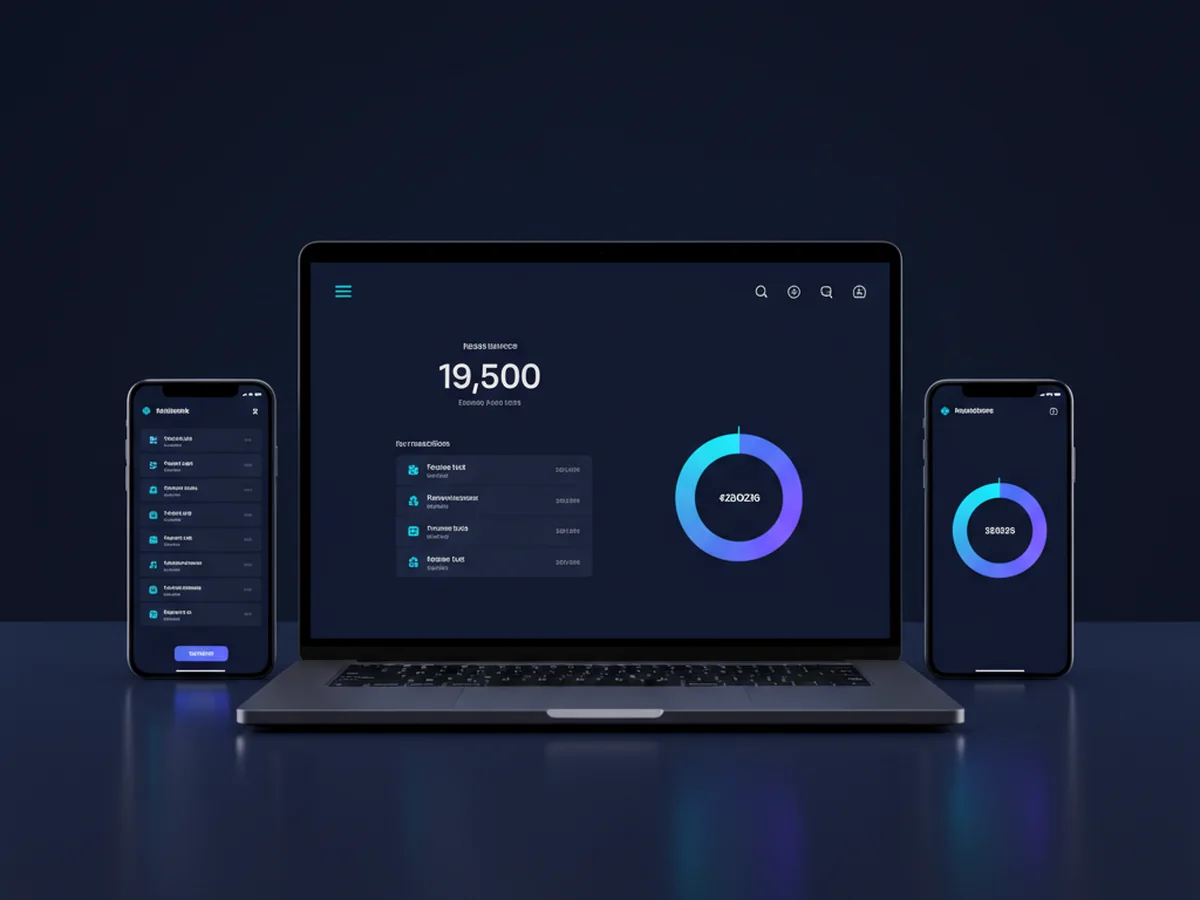 NovaBank fintech dashboard